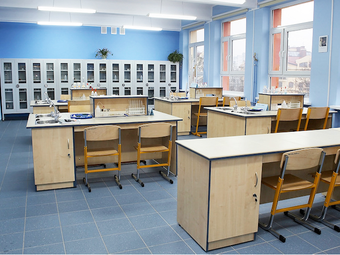 Chemistry classroom furnishing